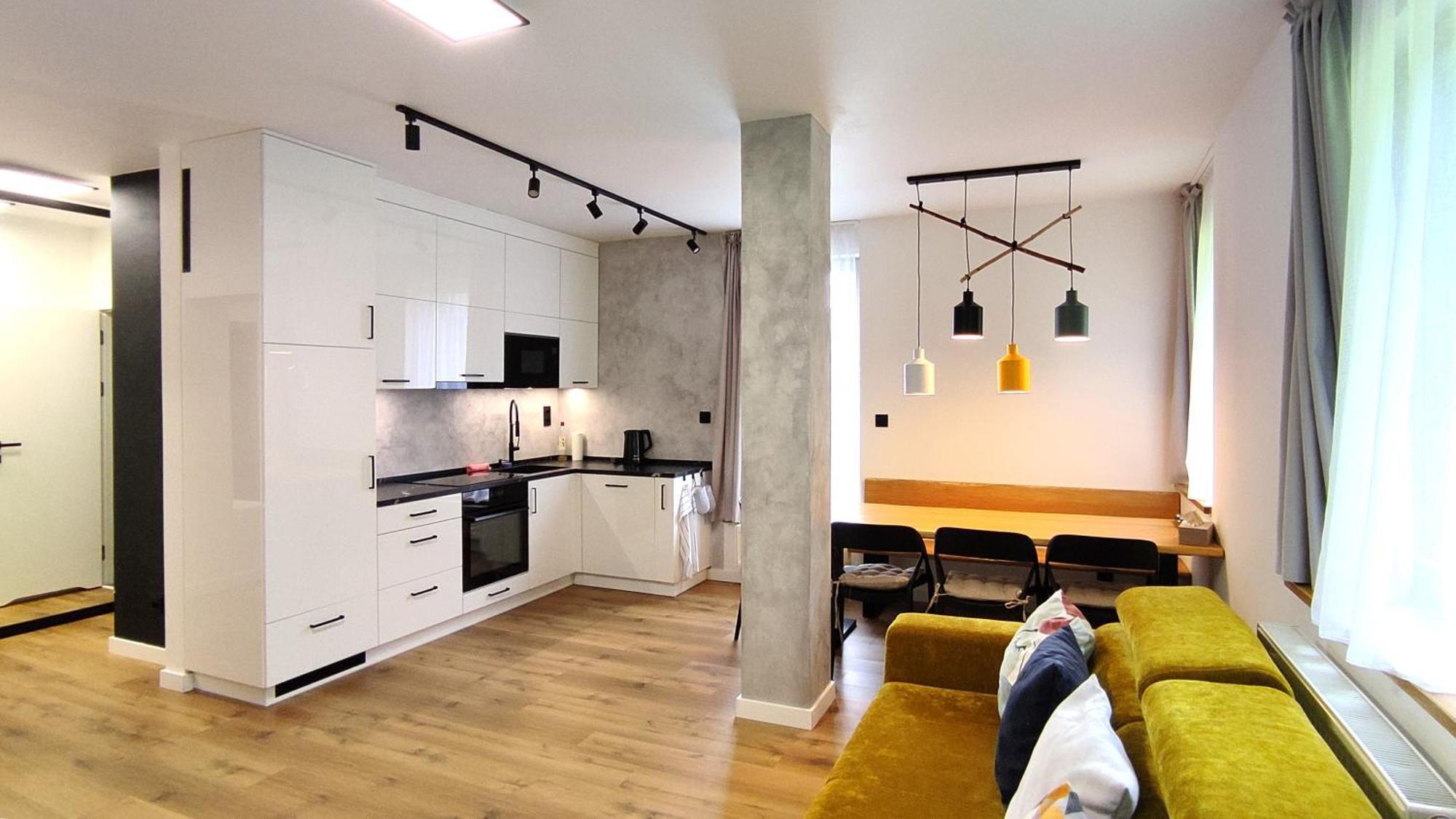 WELLNESS APARTMÁN RESIDENT HARRACHOV C308 Horský apartmán 2KK s velkou terasou a vlastním parkováním v garáži Exterior foto