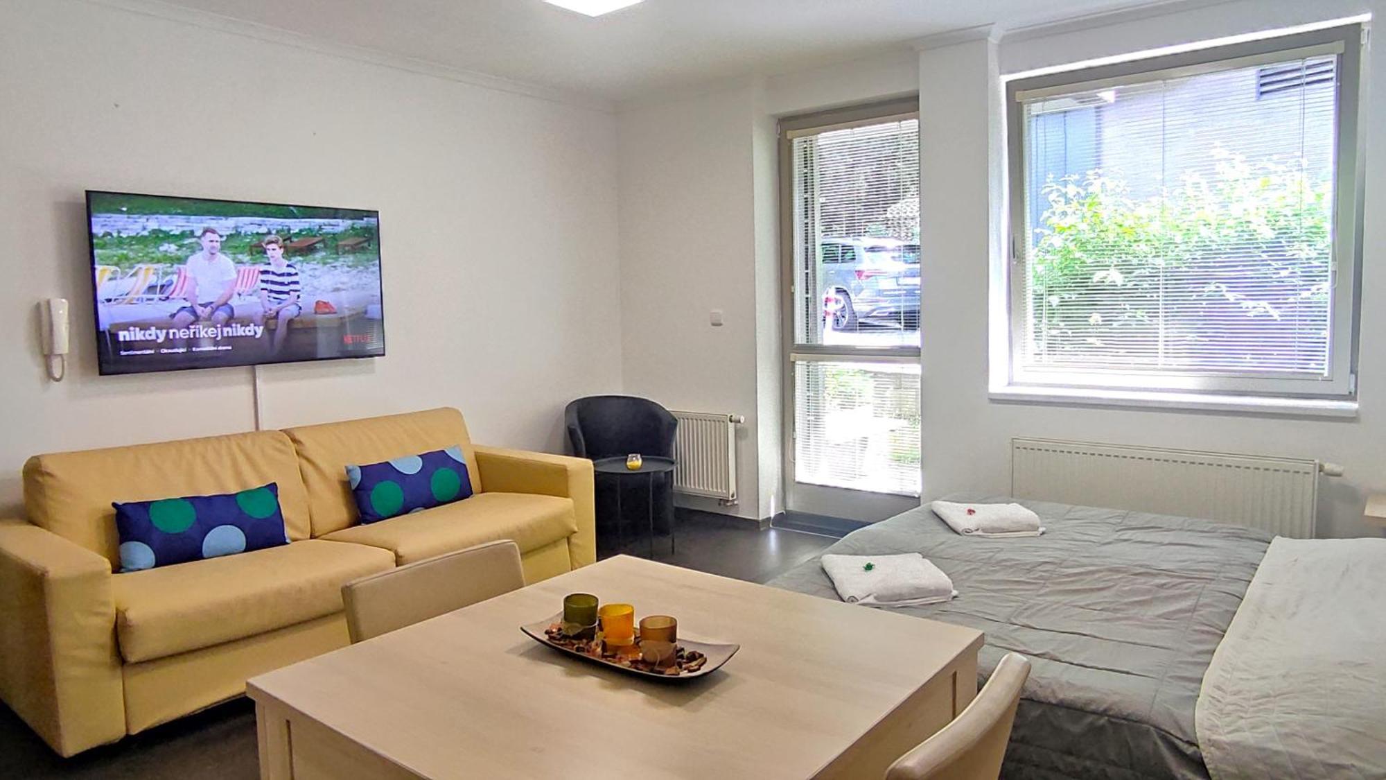 WELLNESS APARTMÁN RESIDENT HARRACHOV C308 Horský apartmán 2KK s velkou terasou a vlastním parkováním v garáži Exterior foto