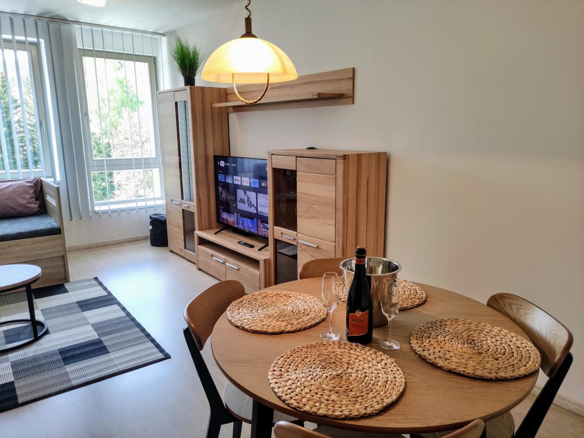 WELLNESS APARTMÁN RESIDENT HARRACHOV C308 Horský apartmán 2KK s velkou terasou a vlastním parkováním v garáži Exterior foto